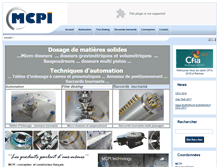 Tablet Screenshot of mcpi.fr